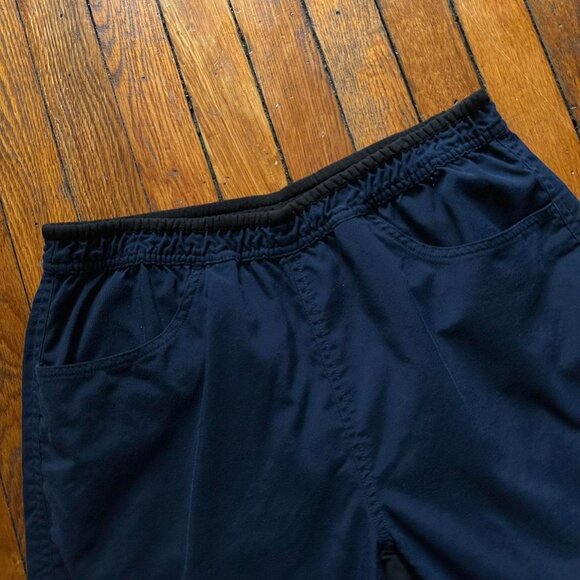 The North Face Hiking Sweat Shorts Men Size Medium Navy Blue Black Outdoor. - Picture 4 of 7